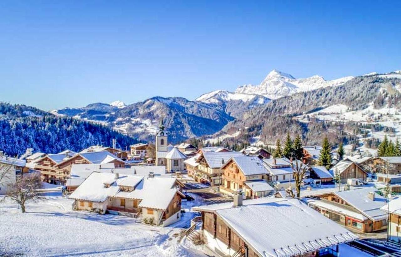 Appartement Confortable Avec Vue Sur La Montagne Notre-Dame-de-Bellecombe Buitenkant foto