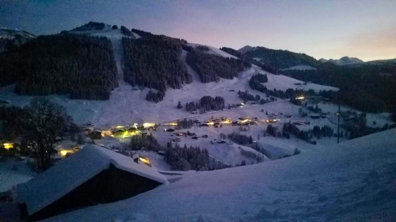 Appartement Confortable Avec Vue Sur La Montagne Notre-Dame-de-Bellecombe Buitenkant foto