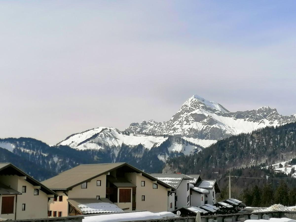 Appartement Confortable Avec Vue Sur La Montagne Notre-Dame-de-Bellecombe Buitenkant foto
